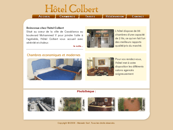 www.hotelcolbert.ma