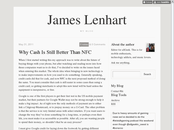 www.lenhartjames.com