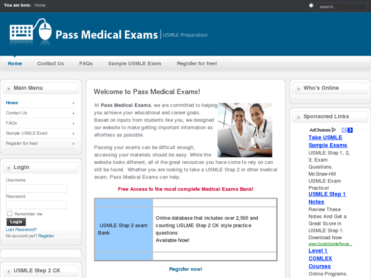 www.passmedicalexams.com