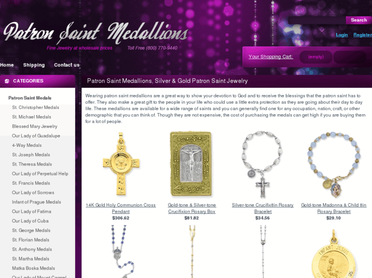 www.patronsaintmedallions.com