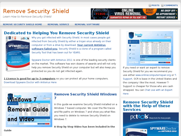 www.removesecurityshield.com