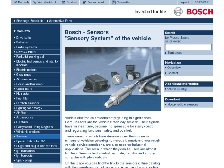 www.sensors-bosch.com