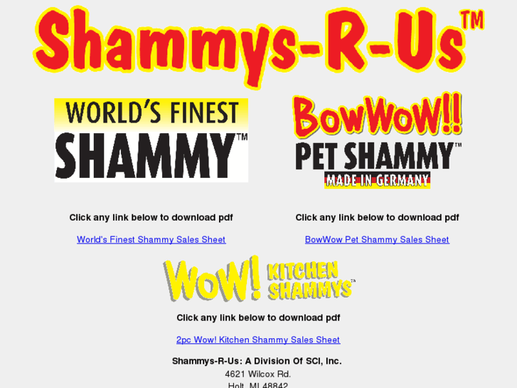 www.shammysrus.com