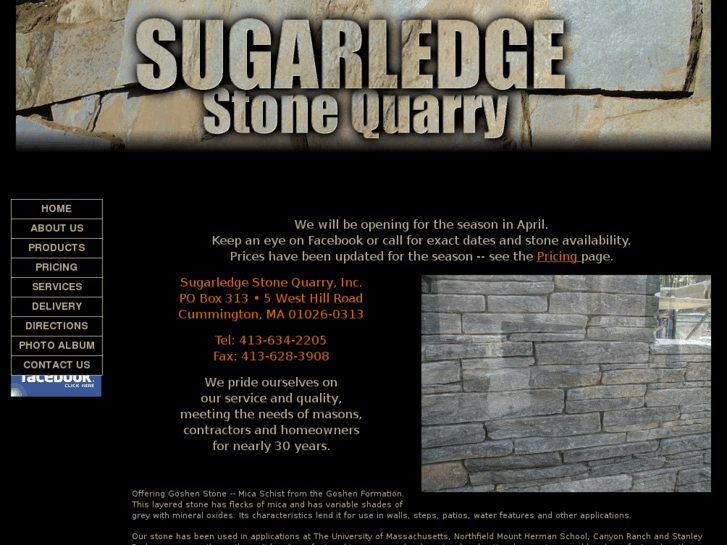 www.sugarledgestonequarry.com