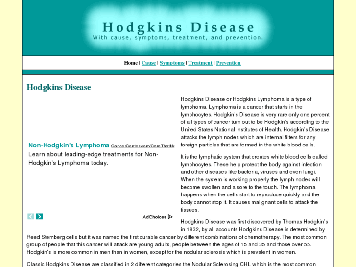 www.thehodgkinsdisease.info