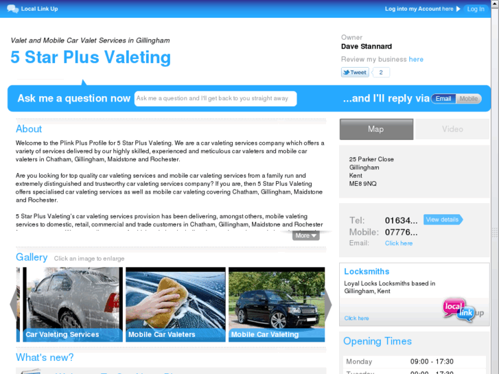 www.5starplusvaleting.com