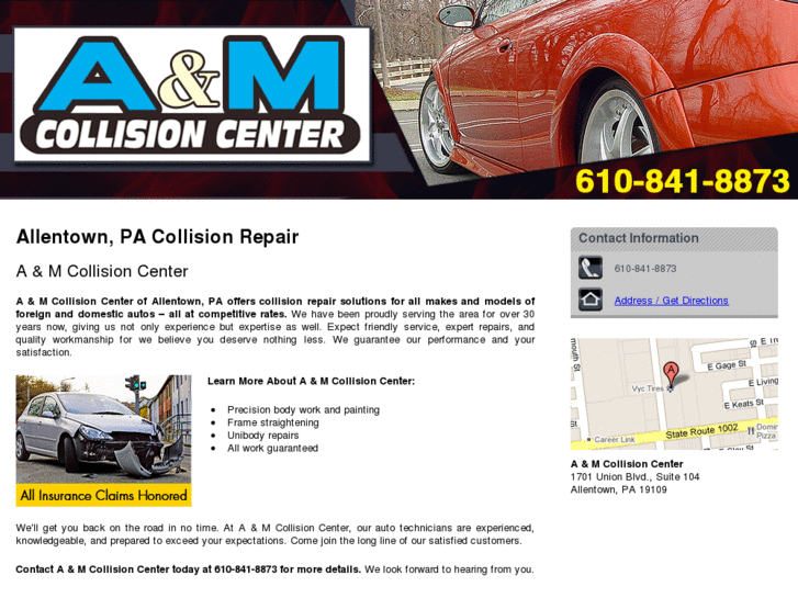 www.aandmcollisioncenter.com