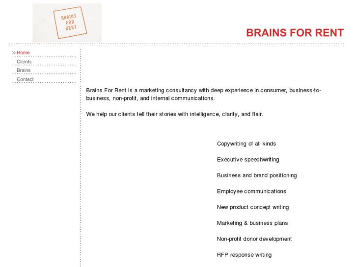 www.brainsforrent.com