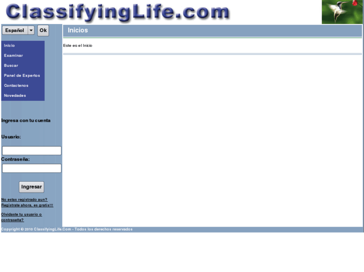 www.classifyinglife.info