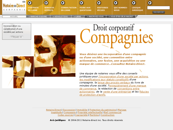 www.compagnie-notaire.com