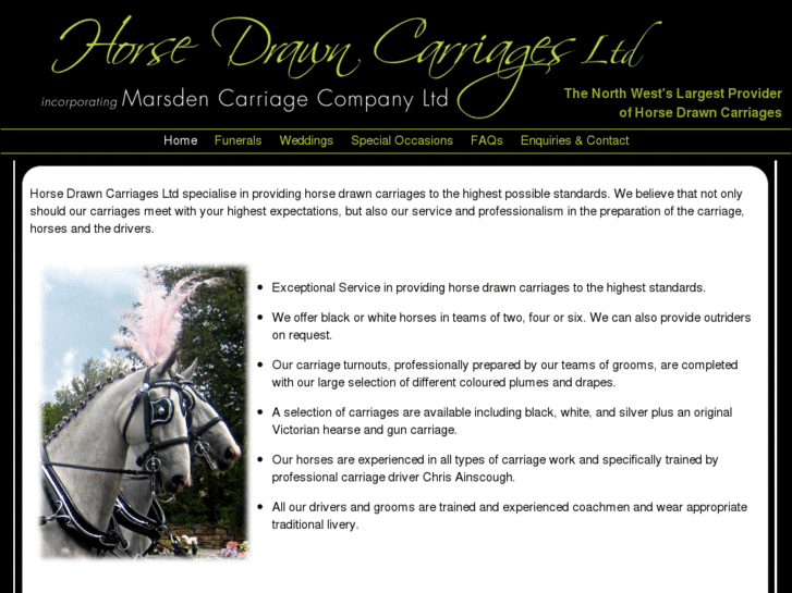 www.horsedrawncarriages.biz