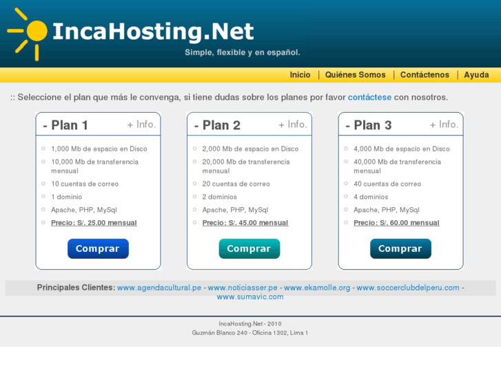 www.incahosting.net
