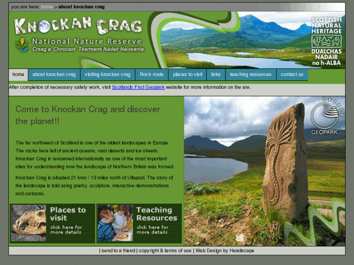 www.knockan-crag.co.uk