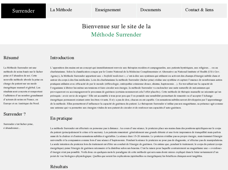 www.methodesurrender.net