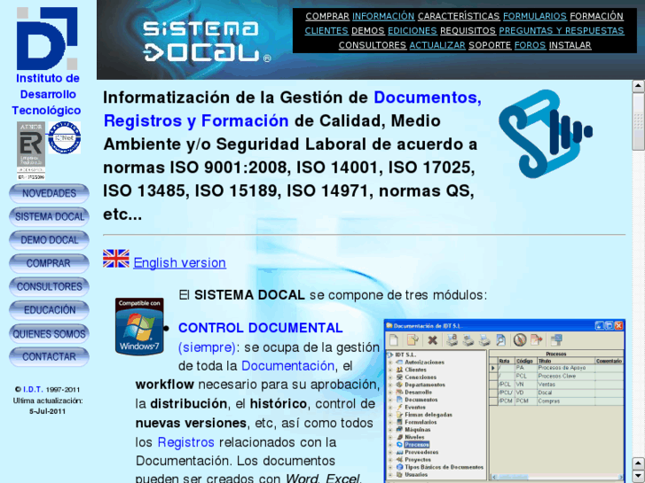 www.sistemadocal.net