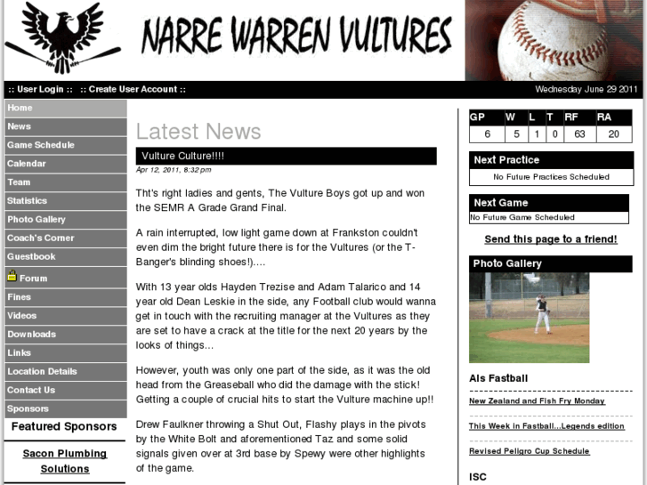 www.vulturesfastpitch.com