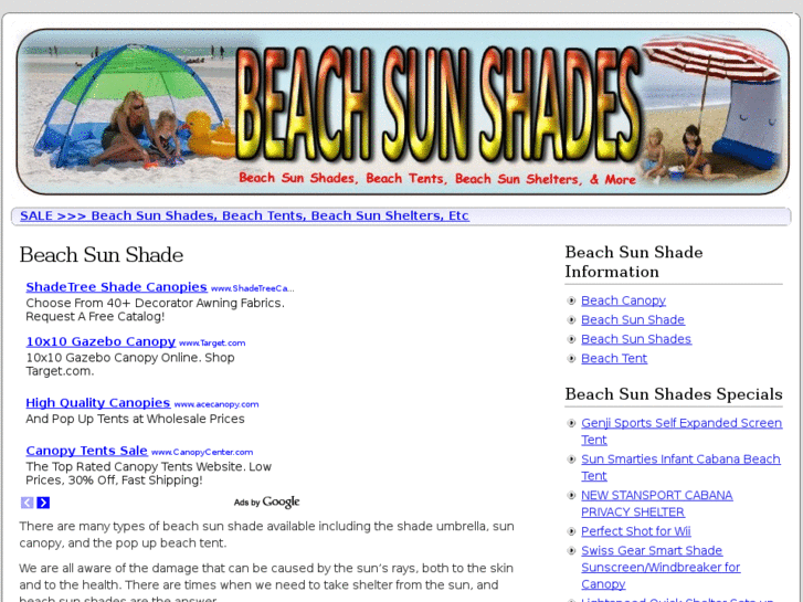 www.beachsunshade.net