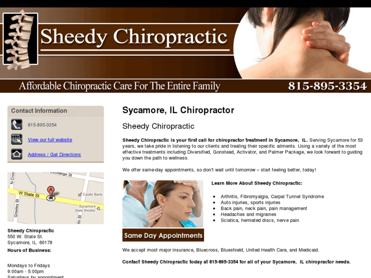 www.chiropractorsycamore.com