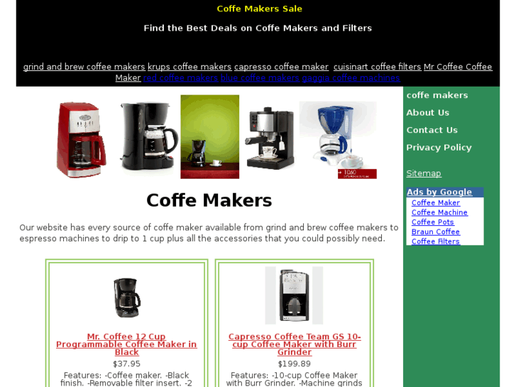 www.coffemakerssale.com