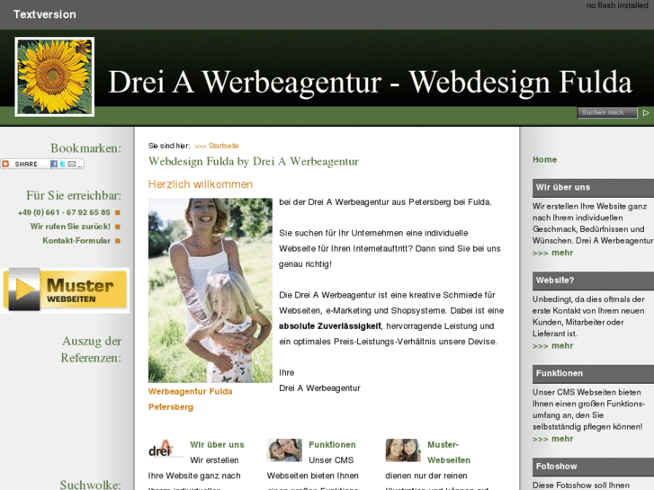 www.drei-a-werbeagentur.com