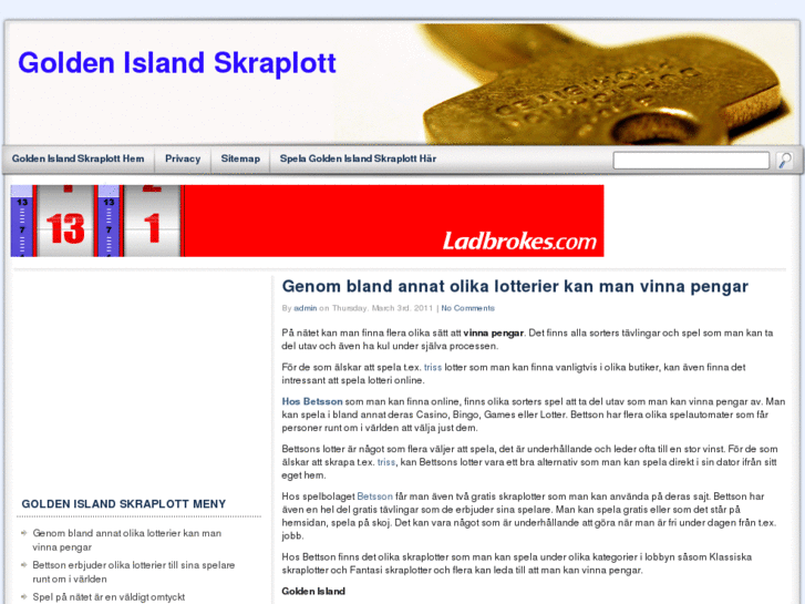 www.goldenislandskraplott.se