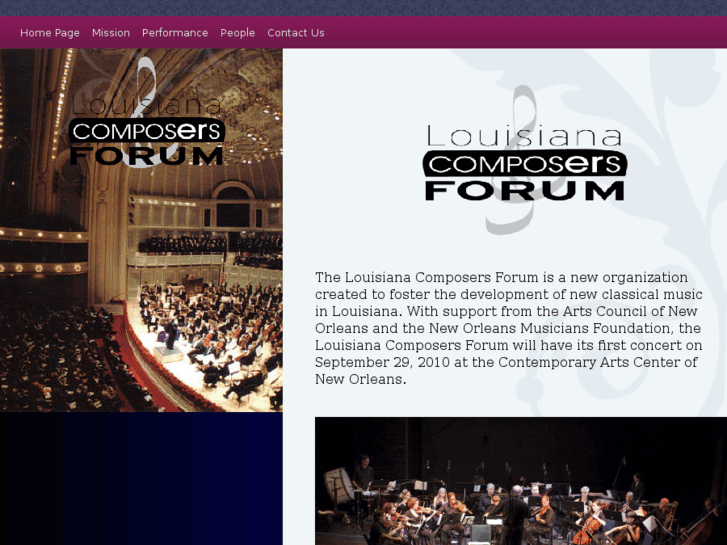 www.louisianacomposersforum.org