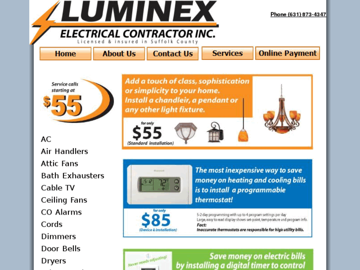 www.luminexelectrical.com