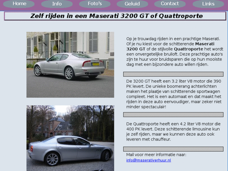 www.maserativerhuur.nl