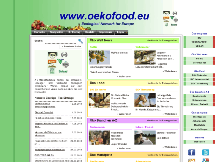 www.oekofood.eu