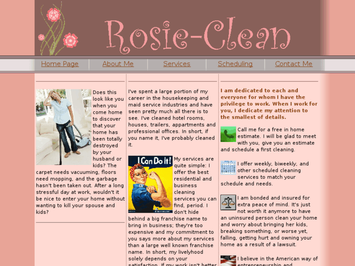 www.rosie-clean.com