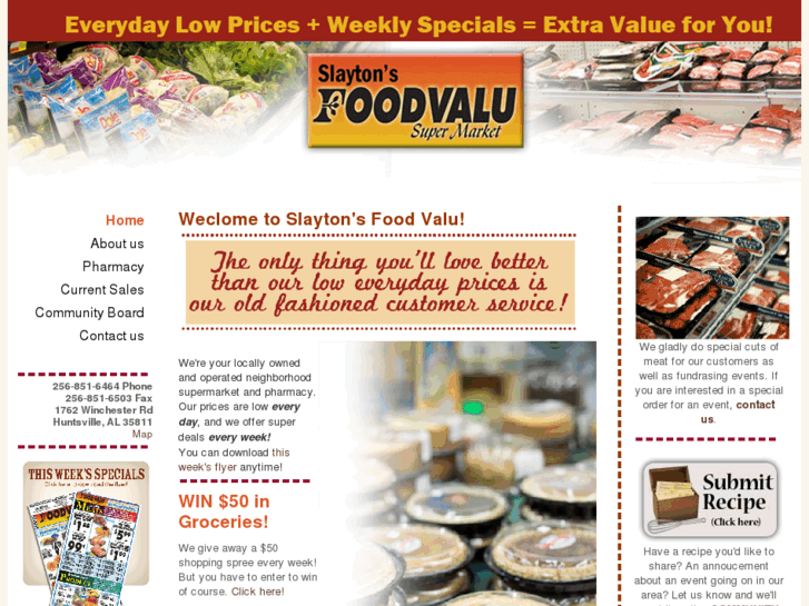 www.slaytonsfoodvalu.com