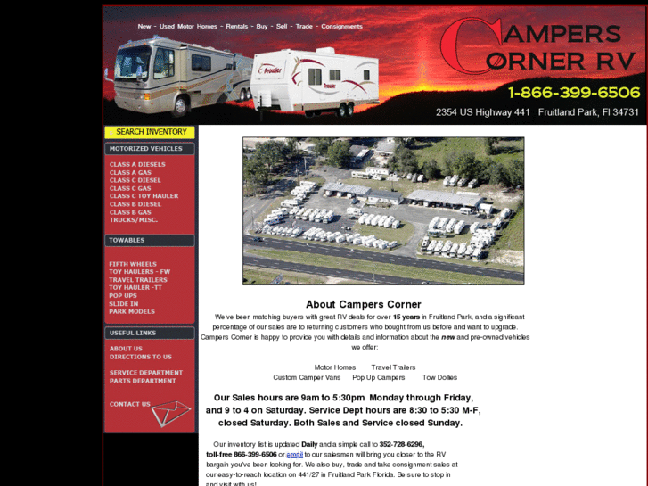 www.thecamperscornerrv.com