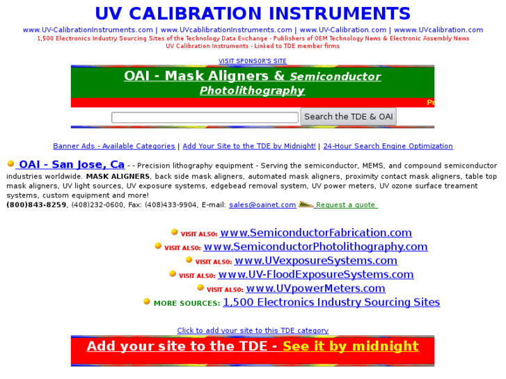 www.uvcalibrationinstruments.com