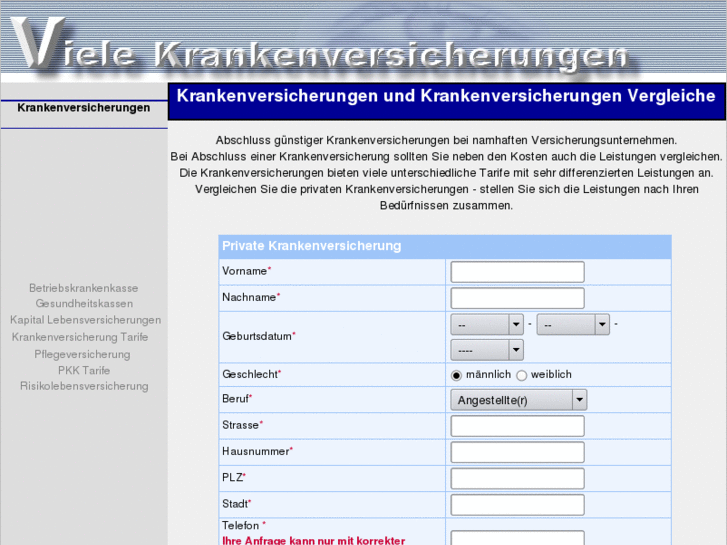 www.viele-krankenversicherungen.de