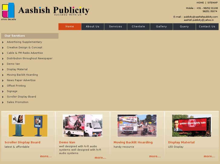 www.aashishpublicity.com