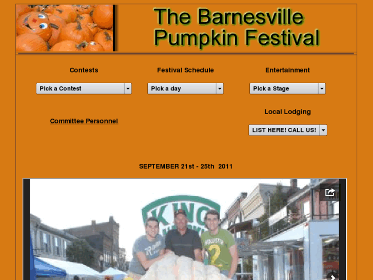 www.barnesvillepumpkinfestival.com