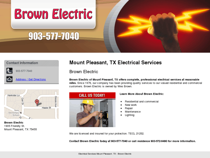 www.brownelectricmtpleasant.com