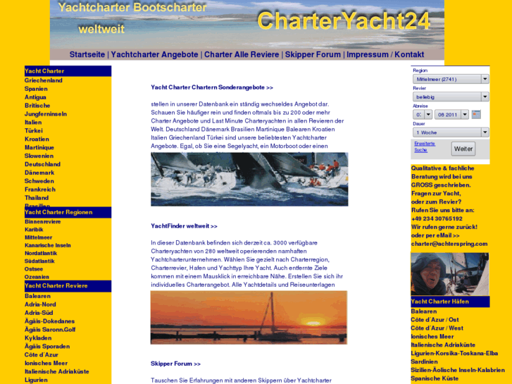 www.charteryacht24.de