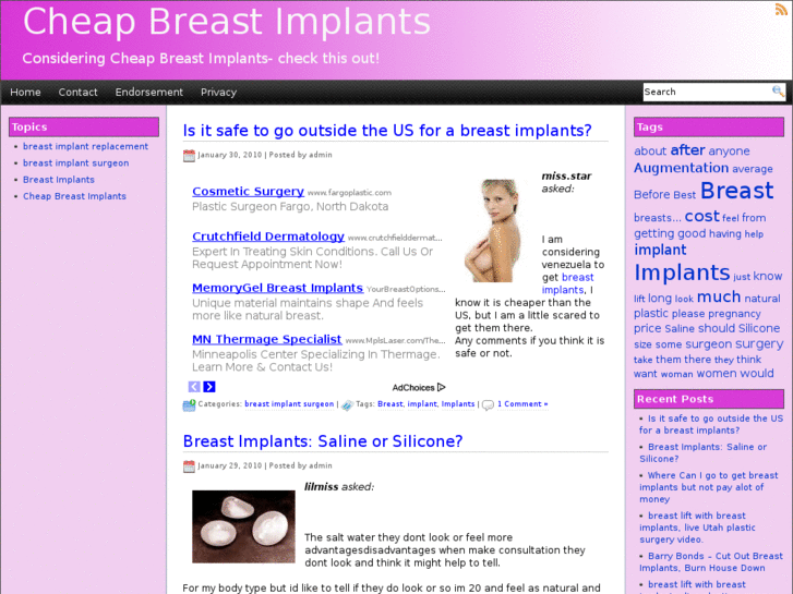 www.cheapbreastimplants.info