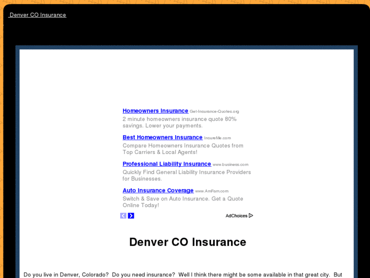 www.denvercoinsurance.com