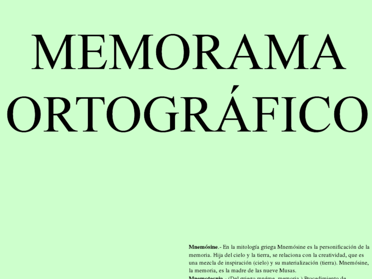 www.memoramaortografico.com