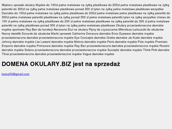 www.okulary.biz