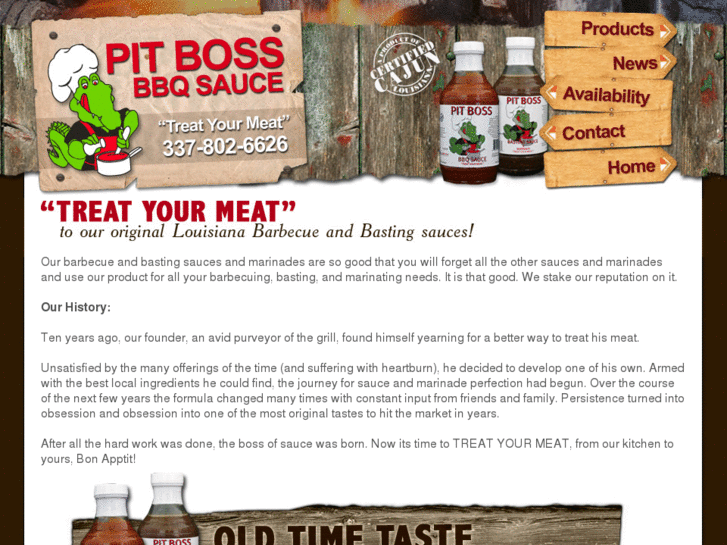 www.pitbosssauce.com