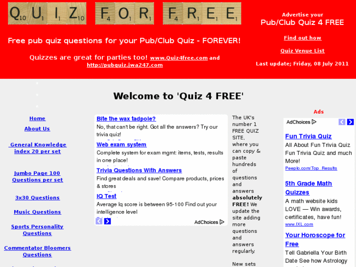 www.quiz4free.com