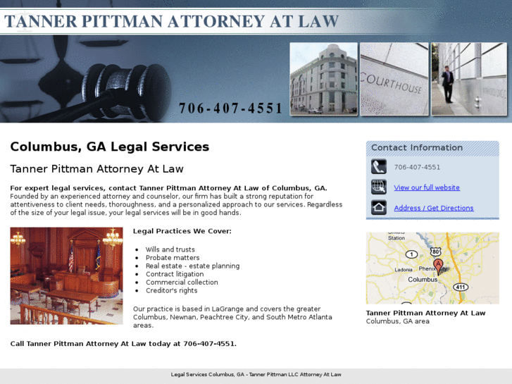 www.tannerpittmanattorney.com