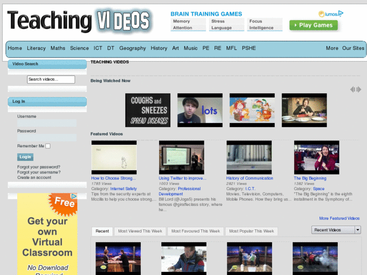www.teachingvideos.co.uk