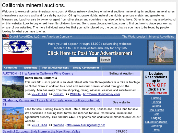 www.californiamineralauctions.com