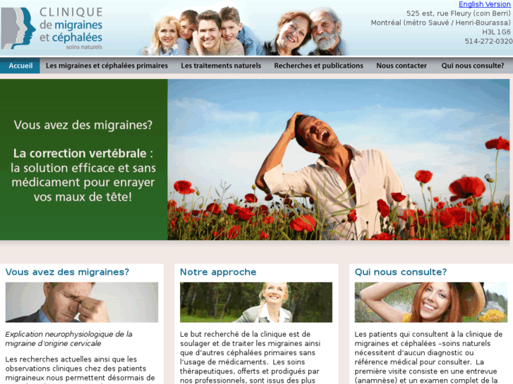 www.cliniquedemigraines.com