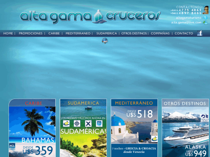 www.crucerosaltagama.com