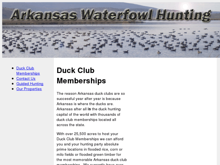 www.duck-club-memberships.com